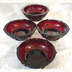 SET/4 AVON 'CAPE COD'' NAPPIES